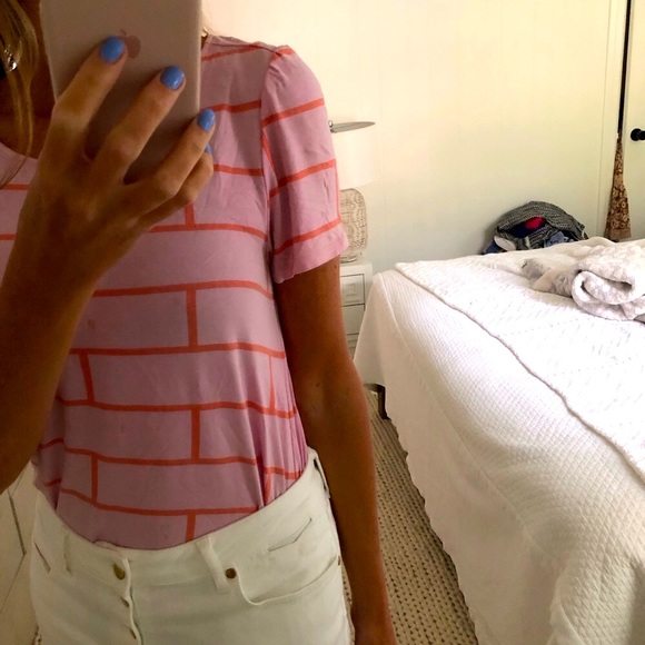 Pink tshirt puff sleeve - Picture 6 of 7